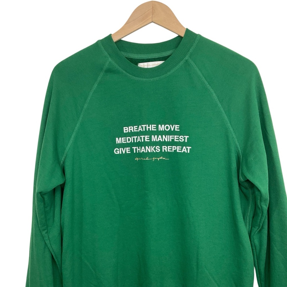 Spiritual Gangster Green Sweatshirt - Picture 2 of 6